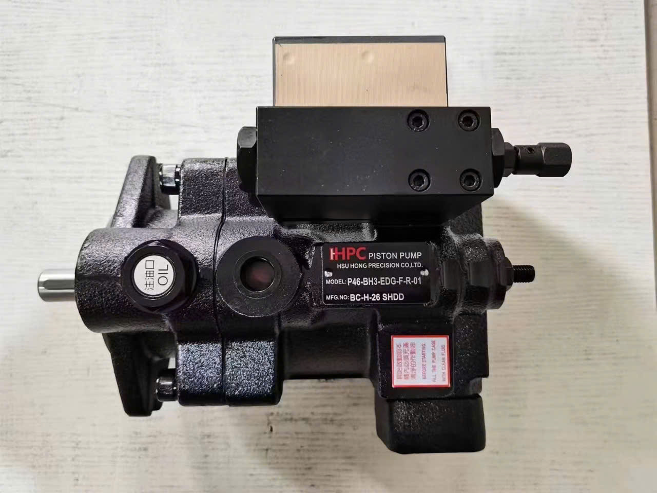 HPC PISTON PUMP P46-BH3-EDG-F-R-01
